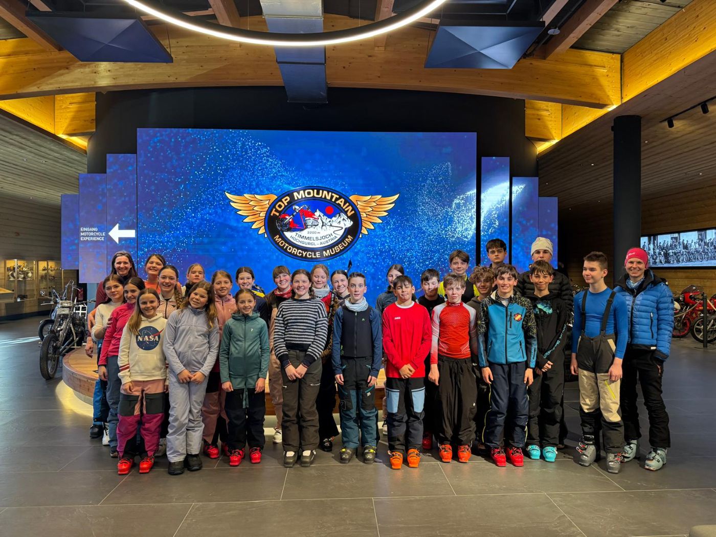 Berufsorientierung auf Ski