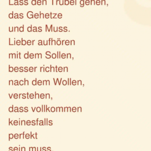 Frohe Weihnachten - Gedicht
