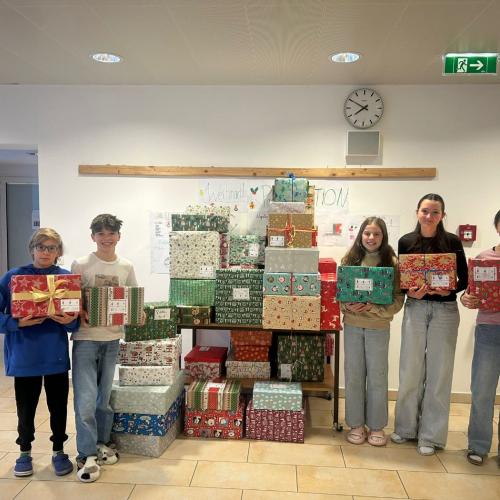 Weihnachten im Schuhkarton