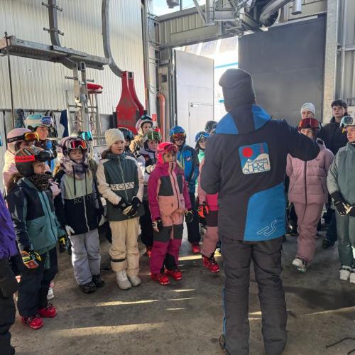 Berufsorientierung auf Ski