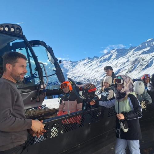 Berufsorientierung auf Ski