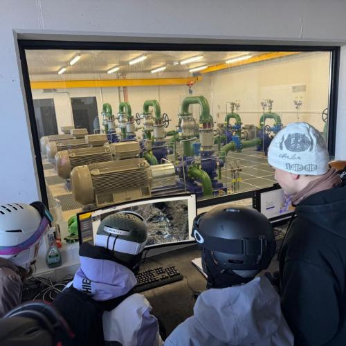 Berufsorientierung auf Ski