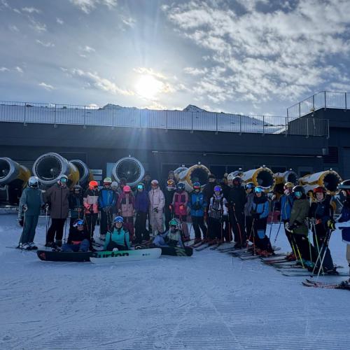 Berufsorientierung auf Ski