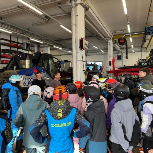 Berufsorientierung auf Ski