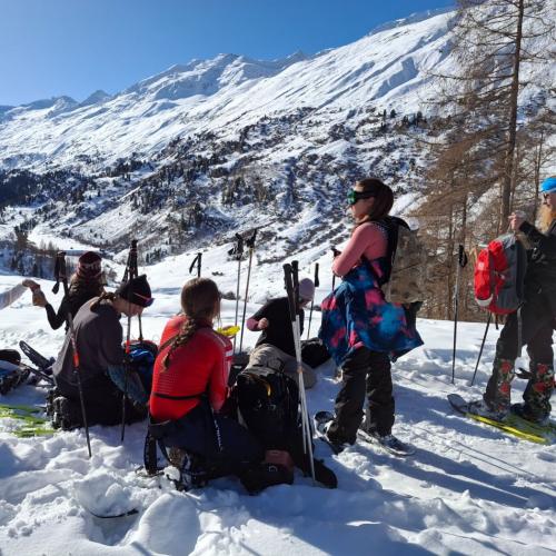 Schneeschuh-Abenteuer 