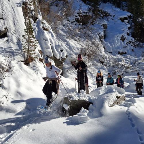 Schneeschuh-Abenteuer 