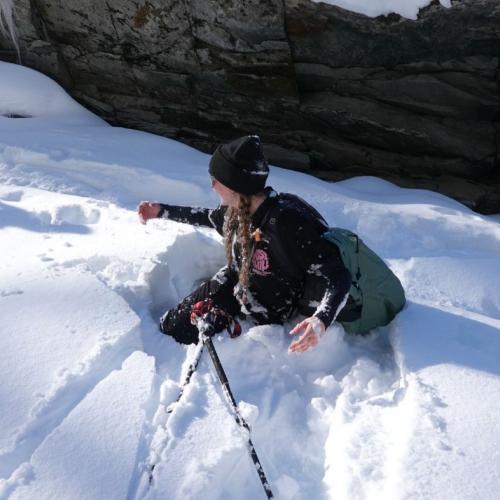 Schneeschuh-Abenteuer 