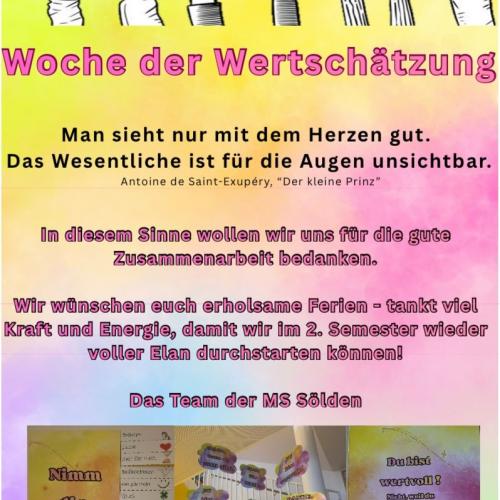 Woche der Wertschätzung