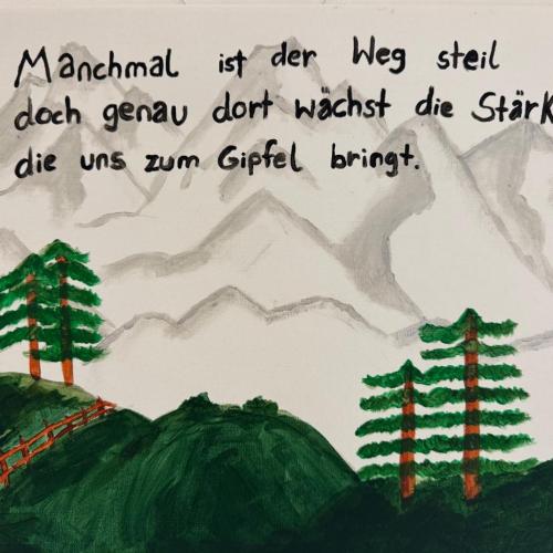 Wenn Worte Mut machen