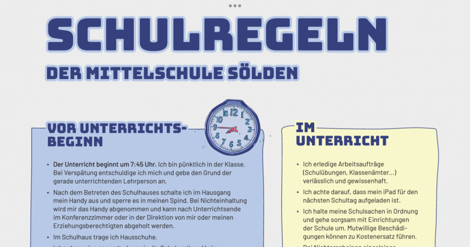 Schulregeln