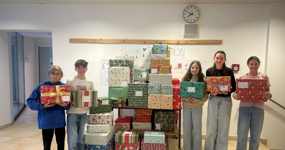 Weihnachten im Schuhkarton